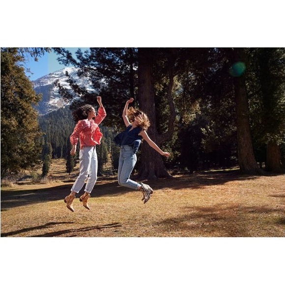 Sale!! Hand Tooled Leather Genuine Cowhide Women Bootie Boot Boho Western Shoe - Picture 3 of 9